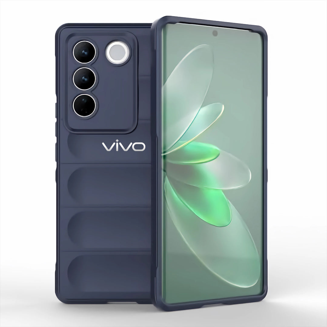 VIVO V27/ V27PRO 5G SHOCKPROOF COQUE BUMPER BACK CASE WITH LOGO