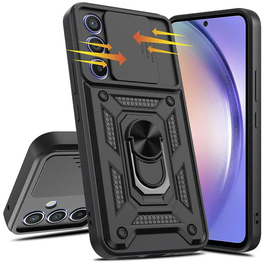 GALAXY S23 FE 5G ARMOR MILITARY-GRADE CASE WITH SLIDING CAMERA COVER & 360 KICKSTAND