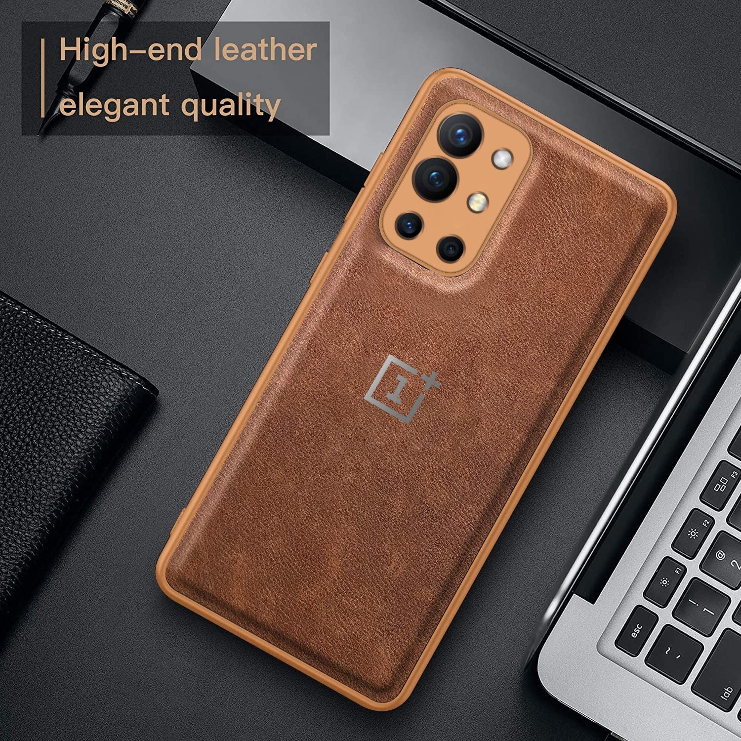OnePlus 8T/9R 5G VINTAGE PU LEATHER PROTECTIVE BACK CASE