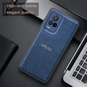 Vivo V21E 5G VINTAGE PU LEATHER PROTECTIVE BACK CASE