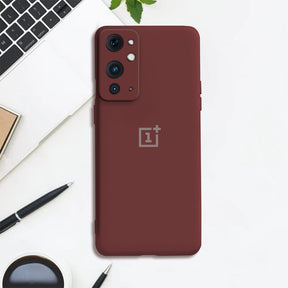 OnePlus 9RT 5G Liquid Silicone Velvet-Touch Silk Finish Protective Back Case