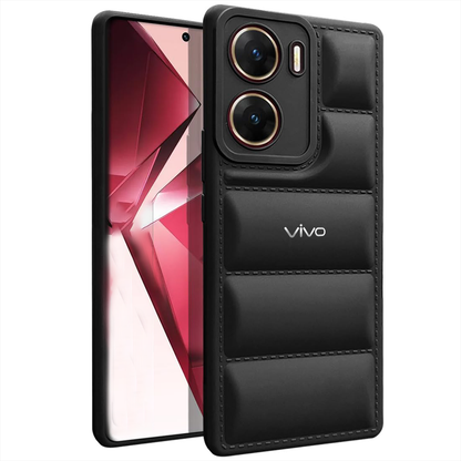 VIVO Y56  5G THE PUFFER EDITION SOFT MATERIAL DOWN JACKET PHONE CASE