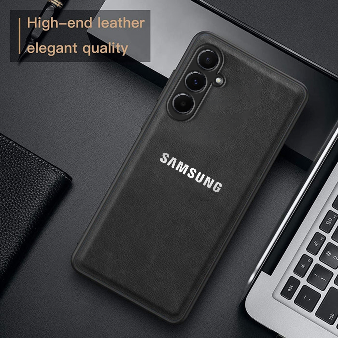 GALAXY A55 5G VINTAGE PU LEATHER PROTECTIVE BACK CASE