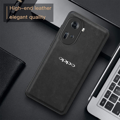 OPPO RENO 11 5G VINTAGE PU LEATHER PROTECTIVE BACK CASE