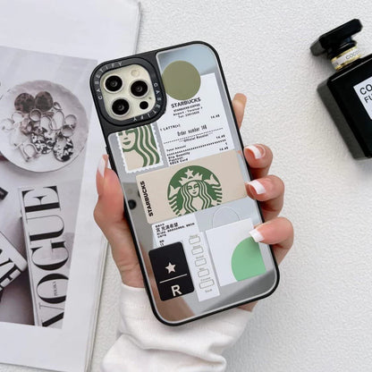 Starbuck  Design Hard Polycarbonate Back Case For Iphone Series