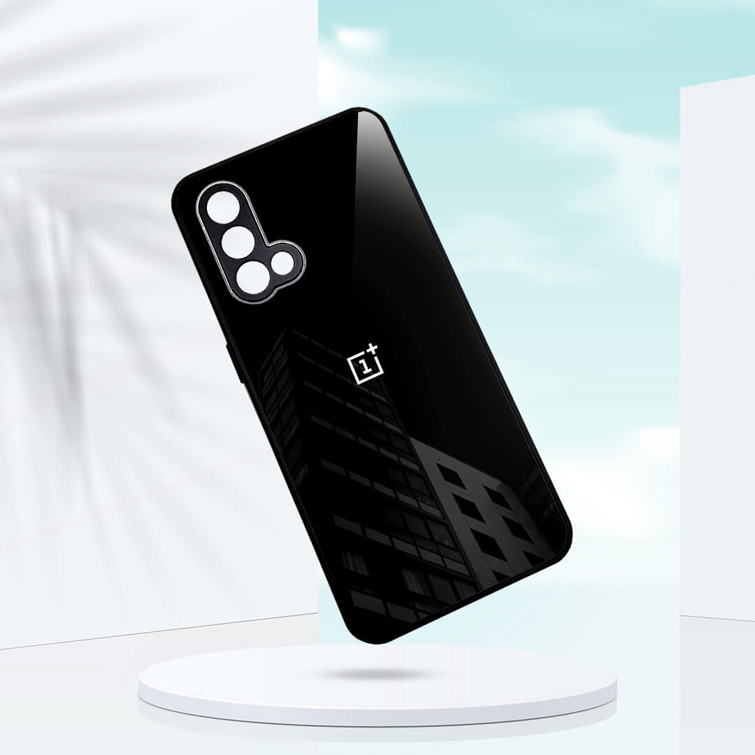 Classy Studio-OnePlus Nord CE 5G Ultra-Shine Luxurious Glass Case With Camera Protection+Free Tempered Glass