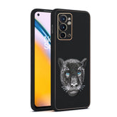 OnePlus 9RT 5G New Luxury Embroidery Soft Leather Back Case Cover