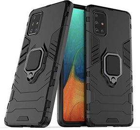 Galaxy M51/A71/M31/M31s Armour Iron Man Case With Kickstand