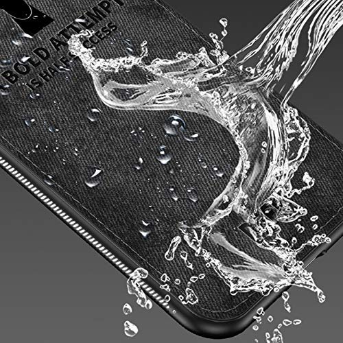 ONEPLUS 9R 5G Deer Pattern Hand-Stitched Cloth Texture Leather Finish Hybrid Protective Case