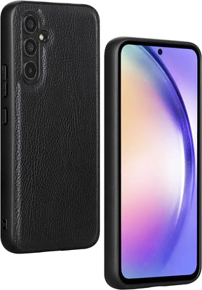 Galaxy A14 5G Leather Case,Anti-Drop Non-Slip Texture Back Case