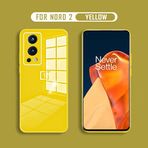 OnePlus Nord 2 5G Ultra-Shine Luxurious Glass Back Case With Camera Protection