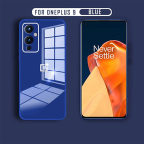 OnePlus 9 Ultra-Shine Luxurious Glass Back Case With Camera Protection