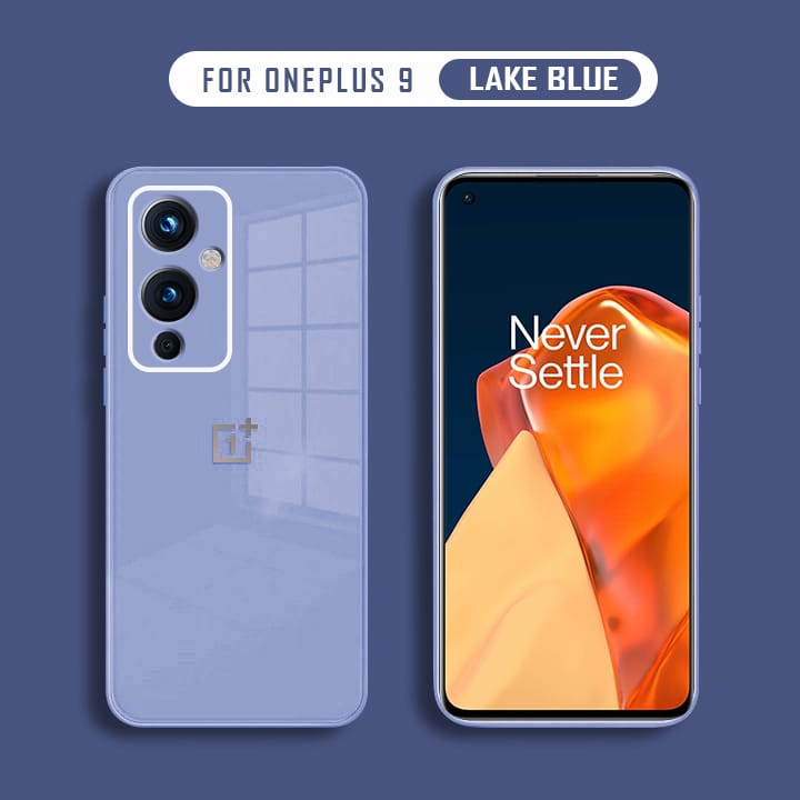 OnePlus 9 Ultra-Shine Luxurious Glass Back Case With Camera Protection
