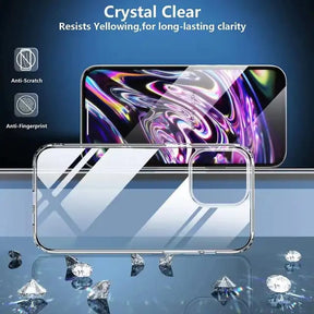 Ultra Hybrid Crystal Clear Choice Back Cover Case For Iphone Series