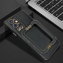 ONEPLUS 9 Pro LUXE DESIGN PU LEATHER BACK CASE WITH BACK STAND