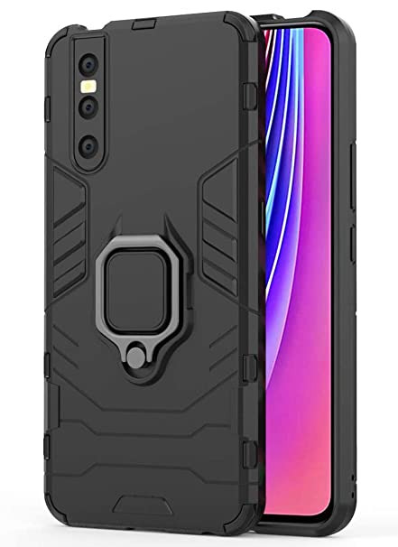 Vivo V15 Pro/V21/V20/V23 5G Armour Iron Man Case With Ring Holder