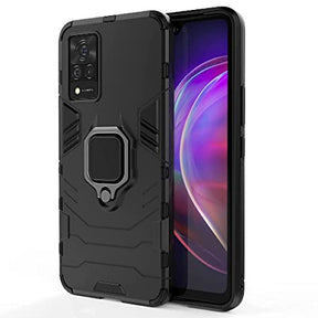 Vivo V15 Pro/V21/V20/V23 5G Armour Iron Man Case With Ring Holder